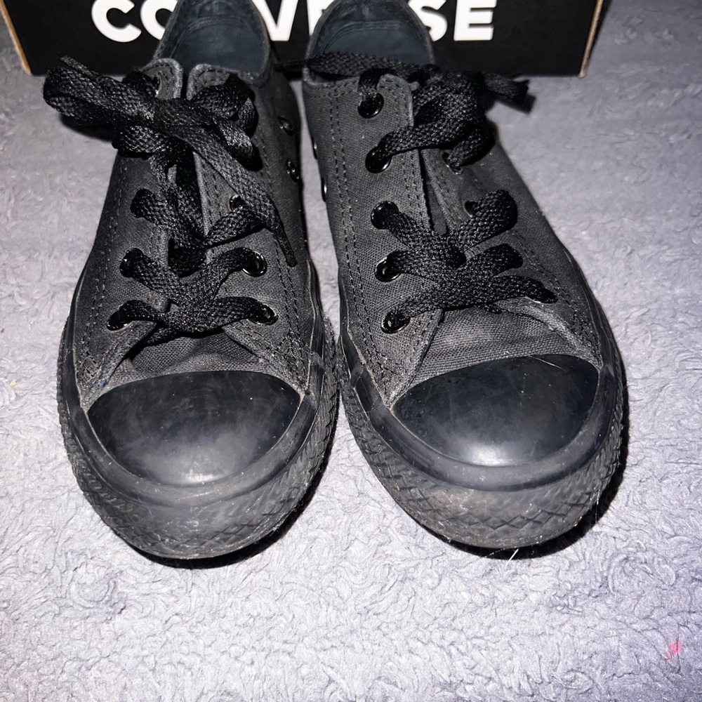 Converse Kids Black Sneakers